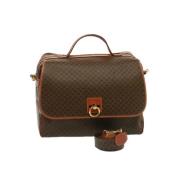 Pre-owned Leather celine-bags Celine Vintage , Brown , Dames