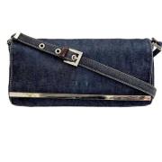 Pre-owned Denim fendi-bags Fendi Vintage , Blue , Dames