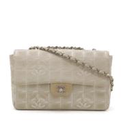 Pre-owned Canvas crossbody-bags Chanel Vintage , Beige , Dames