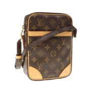 Pre-owned Canvas louis-vuitton-bags Louis Vuitton Vintage , Brown , Da...