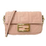 Pre-owned Leather fendi-bags Fendi Vintage , Pink , Dames