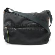 Pre-owned Canvas crossbody-bags Chanel Vintage , Black , Dames