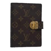 Pre-owned Canvas home-office Louis Vuitton Vintage , Brown , Dames