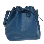 Pre-owned Leather louis-vuitton-bags Louis Vuitton Vintage , Blue , Da...