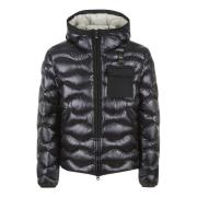 Zwarte Jassen met Onda Ovatta Bryant Blauer , Black , Heren