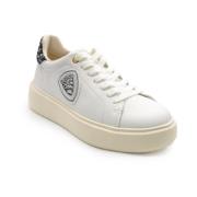 Witte en zwarte damessneakers F4Venus01/Gli Blauer , White , Dames