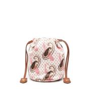 Stijlvolle Leren Tas Etro , Multicolor , Dames