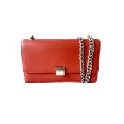 Pre-owned Leather celine-bags Celine Vintage , Red , Dames