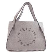 Pre-owned Felt handbags Stella McCartney Pre-owned , Gray , Dames