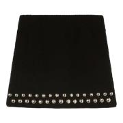 Zwarte Love and Studs Mini Rok Alanui , Black , Dames