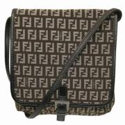 Pre-owned Canvas fendi-bags Fendi Vintage , Brown , Dames