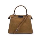 Pre-owned Leather fendi-bags Fendi Vintage , Beige , Dames