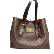 Pre-owned Canvas louis-vuitton-bags Louis Vuitton Vintage , Brown , Da...