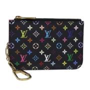 Pre-owned Canvas wallets Louis Vuitton Vintage , Black , Dames