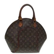 Pre-owned Canvas handbags Louis Vuitton Vintage , Brown , Dames