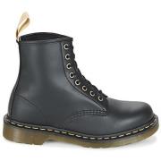 Vegan Zwarte Enkellaarzen Vrouwen Dr. Martens , Black , Heren