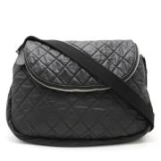 Pre-owned Canvas crossbody-bags Chanel Vintage , Black , Dames