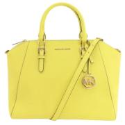 Pre-owned Leather totes Michael Kors Pre-owned , Yellow , Dames