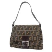 Pre-owned Canvas fendi-bags Fendi Vintage , Brown , Dames