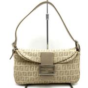 Pre-owned Canvas fendi-bags Fendi Vintage , Beige , Dames