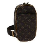 Pre-owned Canvas louis-vuitton-bags Louis Vuitton Vintage , Brown , Da...