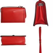 Pre-owned Leather shoulder-bags Loewe Pre-owned , Red , Dames