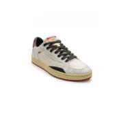 Witte leren Chelsea sneakers Crime London , White , Heren