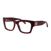 Stijlvolle Optische Bril Bb0325O Balenciaga , Red , Dames