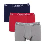 Multicolor Stretch Katoenen Boxers Pak Calvin Klein , Multicolor , Her...