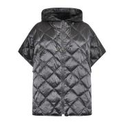 Diamant-gequilt Cape Donsjas Max Mara , Gray , Dames