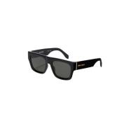 Zwarte zonnebril Pixley stijl Palm Angels , Black , Unisex