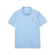 Heldere Blauwe Polo Shirt Urban Stijl Lacoste , Blue , Heren