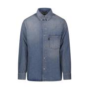 Olieblauwe Richard Jeans Haikure , Blue , Heren