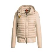 Lorita Hybride Vest met Capuchon Parajumpers , Beige , Dames