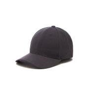 Minimalist Style Baseball Cap Anthracite Grey Object , Black , Unisex