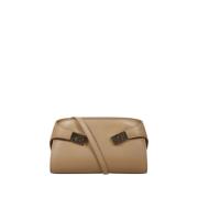 Licht Camel Hug Tas Salvatore Ferragamo , Brown , Dames