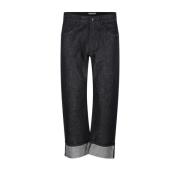 Zwarte Jeans voor Mannen Amish , Black , Heren