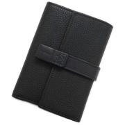 Pre-owned Leather wallets Loewe Pre-owned , Black , Dames