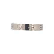 Pre-owned Metal rings Cartier Vintage , Gray , Dames