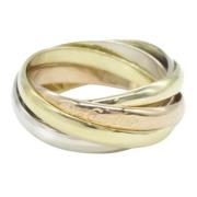 Pre-owned Yellow Gold rings Cartier Vintage , Yellow , Dames