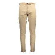 Beige Katoenen Jeansbroek Gant , Beige , Heren