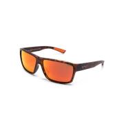 Uila Rm661-10A Matte Dark Havana W/Orange Sunglasses Maui Jim , Brown ...