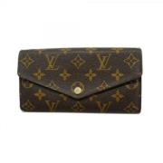 Pre-owned Fabric wallets Louis Vuitton Vintage , Brown , Dames