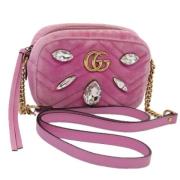 Pre-owned Fabric gucci-bags Gucci Vintage , Pink , Dames