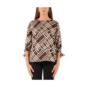 Stijlvolle Top Donna Liu Jo , Brown , Dames