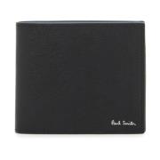 Kleur Blok Lederen Bi-Fold Portemonnee PS By Paul Smith , Black , Here...