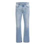 Klassieke Stone-Wash Straight Jeans Givenchy , Blue , Heren