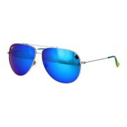 Stijlvolle zonnebril voor ultieme zonbescherming Maui Jim , Blue , Her...