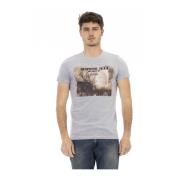 Kleding T-Shirt Trussardi , Gray , Heren