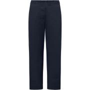 Donkerblauwe Garment Dyed Twill Broek Rue De Tokyo , Blue , Dames